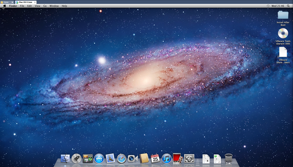 install mac mac os x mountain lion for vmware