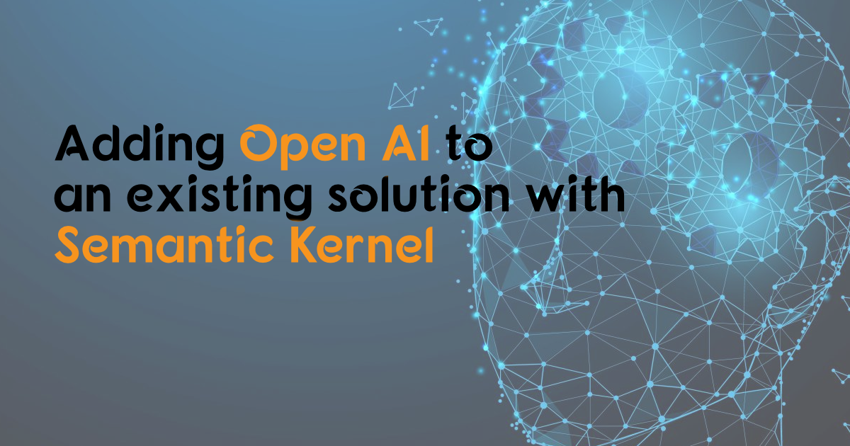 Adding Open AI to an existing solution with Semantic Kernel | Jan-V.nl